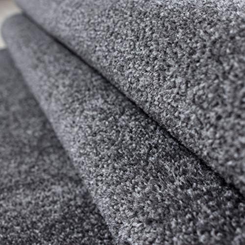 Abaseen Ata Plain Shaggy Rugs - Modern Living Room Rugs 23