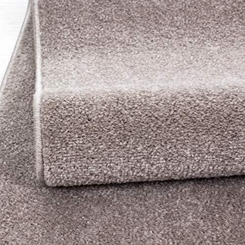 Glovelsupplies ATA Plain Shaggy Rugs - Modern Living Room Rugs