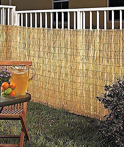 Natural Split Reed Fence Screening | Wind Screen