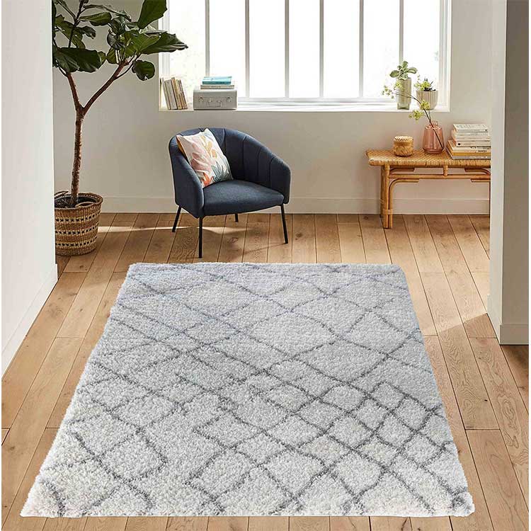 Abaseen Marrakesh Shaggy Modern Rugs UK Traditional Rugs