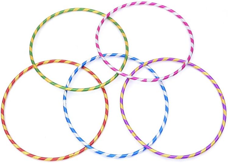 Abaseen Plastic Hula Hoops Glittered od
