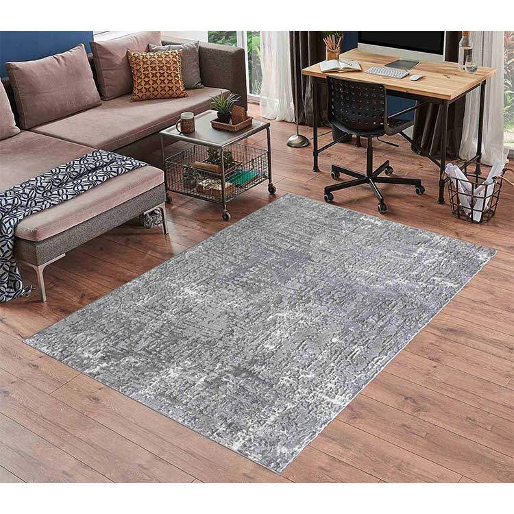 Abaseen Serenity Rugs Living Room Grey