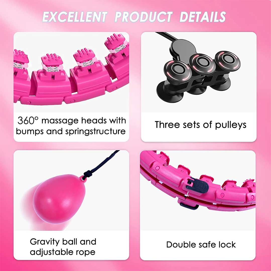 Glovelsupplies Adjustable Weighted Hula Hoops