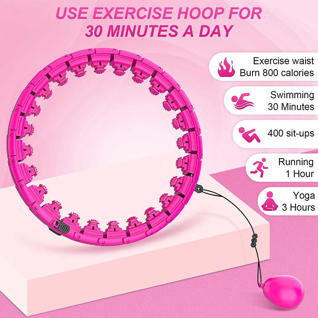 Glovelsupplies Adjustable Weighted Hula Hoops