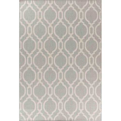 Glovelsupplies Sky Trellis Grey Indoor / Outdoor Rugs