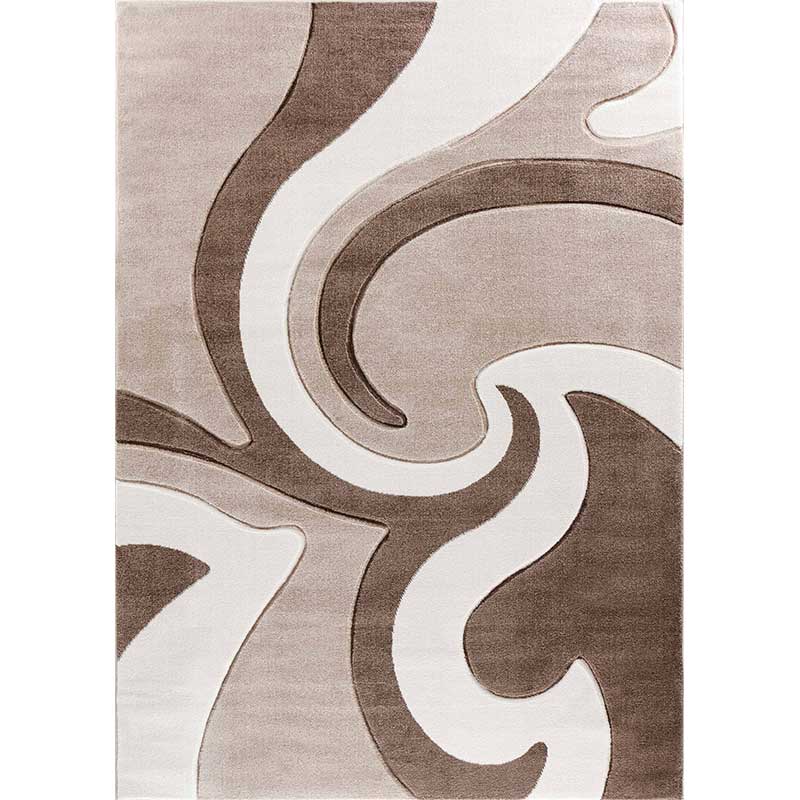 Abaseen Valencia Swirl Rugs Straight