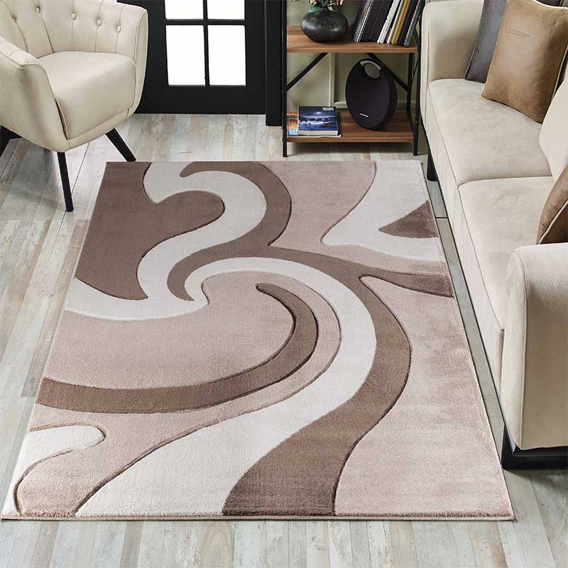 Abaseen Valencia Swirl Rugs