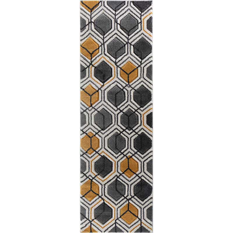 Glovelsupplies Valencia Hexagon Runner Rugs