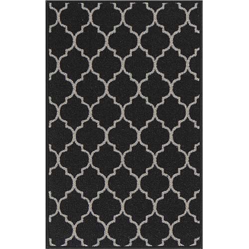 Abaseen Black Door Mat Indoor - Nonslip ( 5mm )