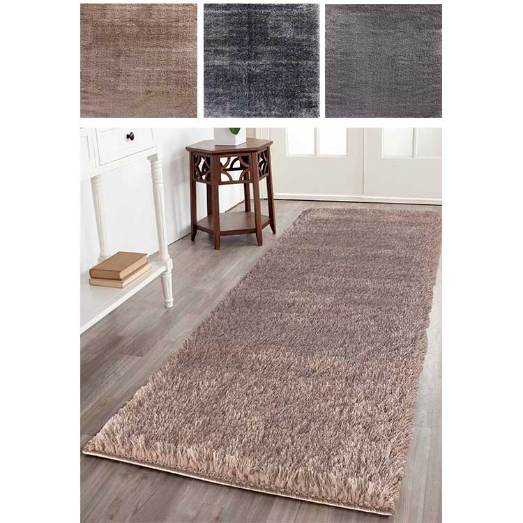 Abaseen California Hallway Runner Plain Rugs 22