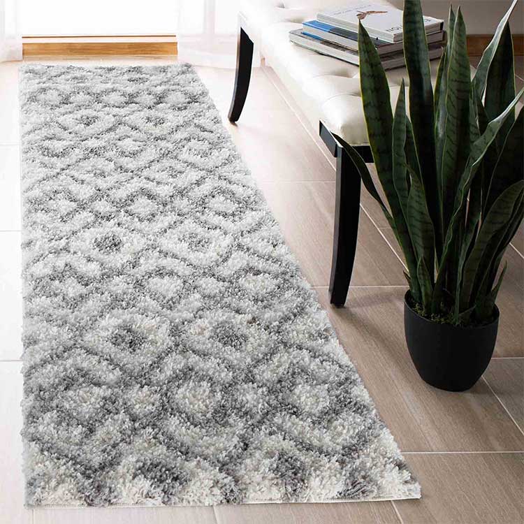 Abaseen Marrakesh Shaggy Modern Rugs UK 4857216