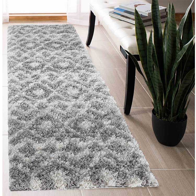 Abaseen Marrakesh Shaggy Modern Rugs UK 463251