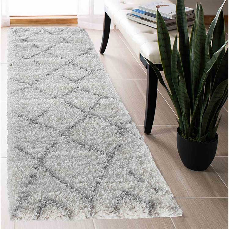 Abaseen Marrakesh Shaggy Modern Rugs UK Big Rug For Living Room 05150