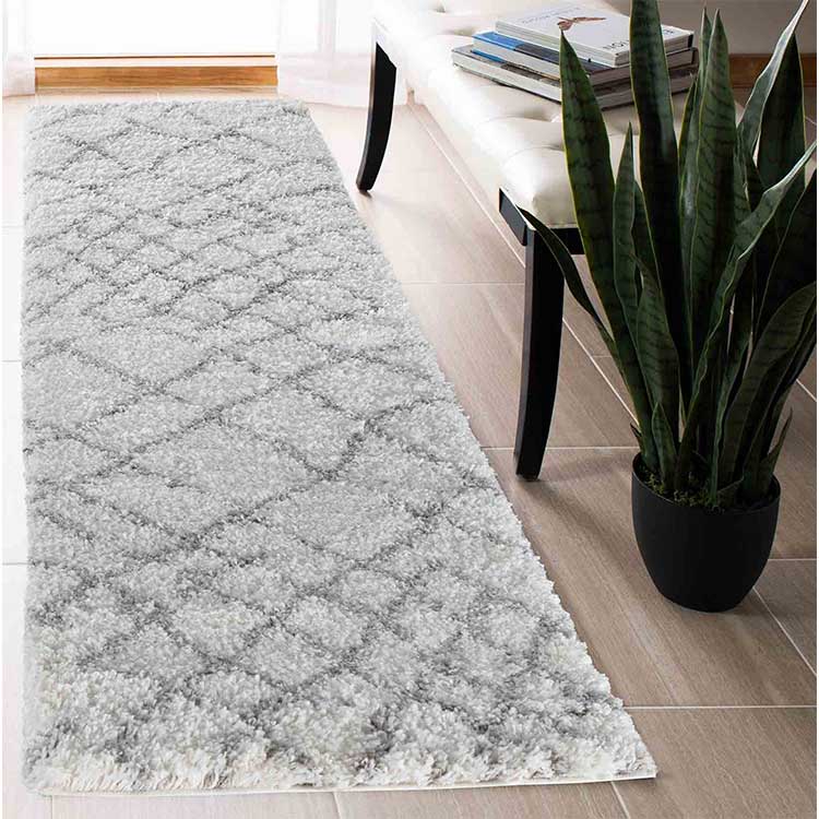 Abaseen Marrakesh Shaggy Modern Rugs UK Traditional Rugs 501.