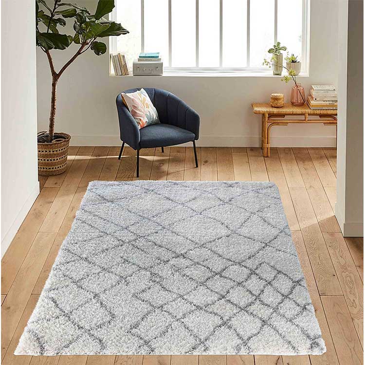 Abaseen Marrakesh Shaggy Modern Rugs UK Traditional Rugs 