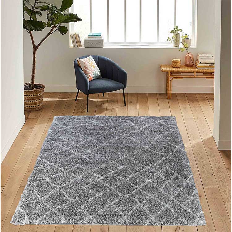 Abaseen Marrakesh Shaggy Modern Rugs UK Traditional Rugs 50143