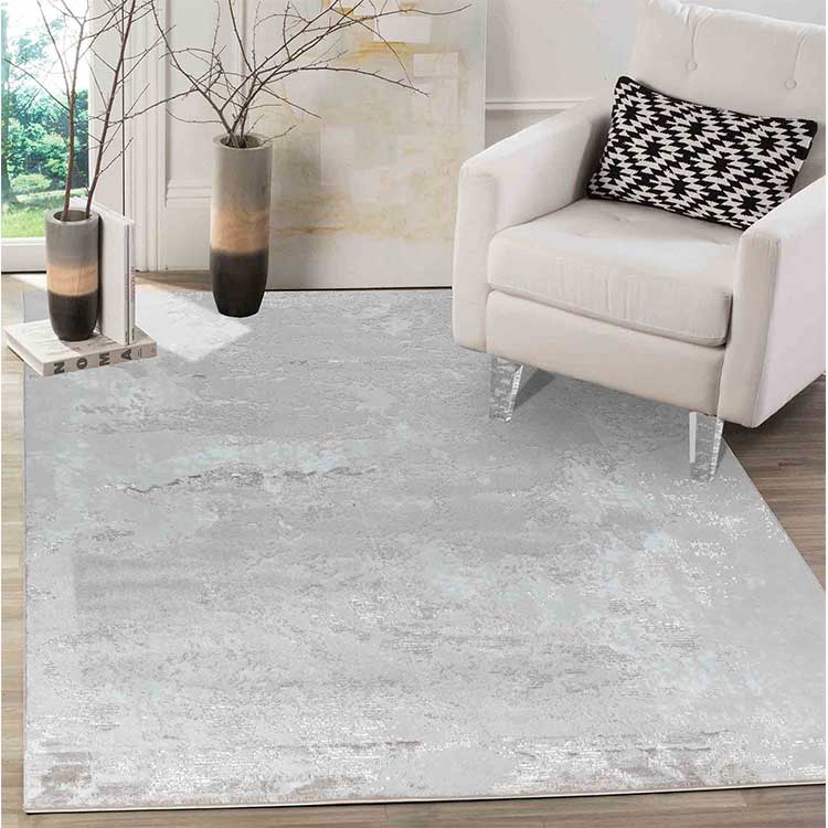 Abaseen Serenity Black And Grey Rugs For Living Room