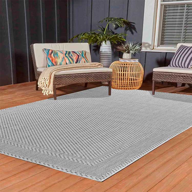 Abaseen Sky Jute Grey Bedroom Rugs .