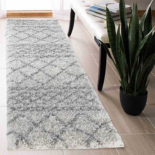 Abaseen Marrakesh Shaggy Rug Extra Large Rugs For Sale