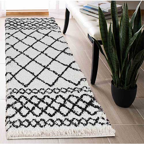 Abaseen Marrakesh Shaggy Rug Extra Large Rugs For Sale