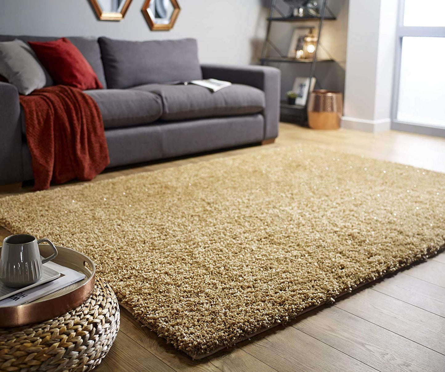 Abaseen Golden Rugs - Indoor Rugs