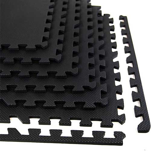 Abaseen Gym Square Interlocking Foam Floor Play Mats-Tiles