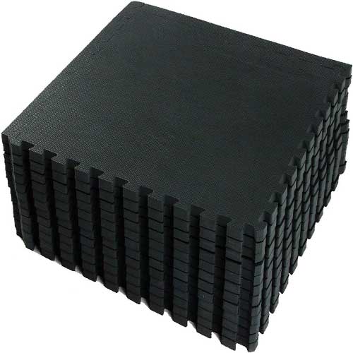 Abaseen Gym Square Interlocking Foam Floor Play Mats-Tiles