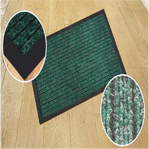 Abaseen Washable Green Door Mats Barrier Mats for Entrances Non Slip Door Mats-All Sizes