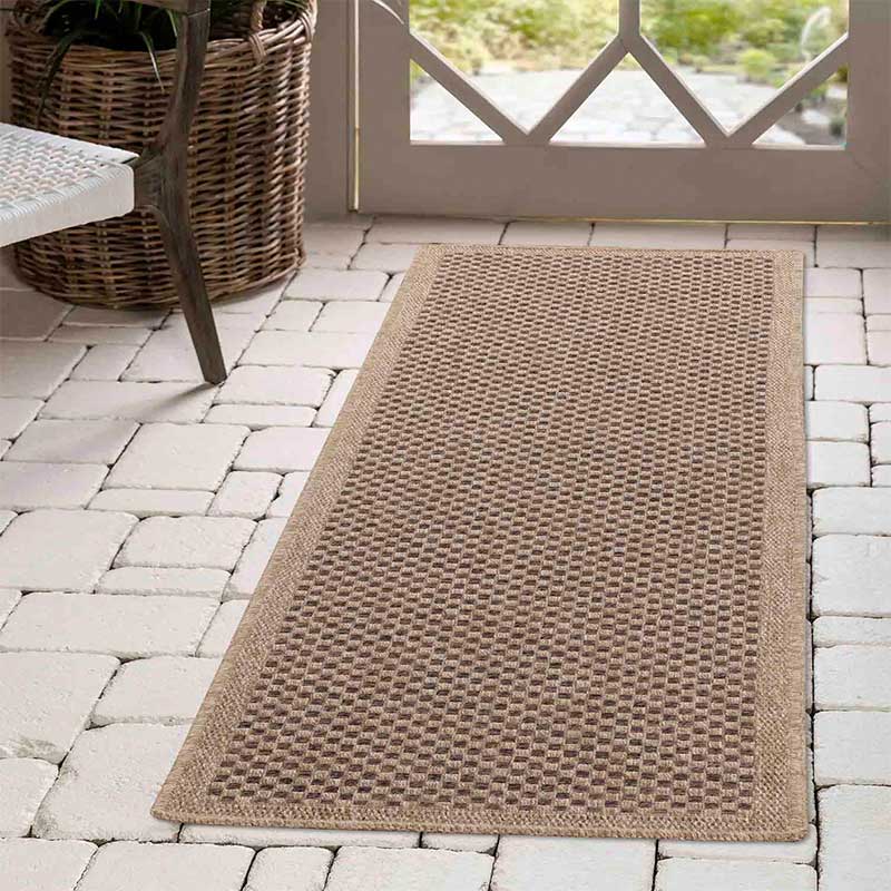 Glovelsupplies Harper Checkered- Indoor / Outdoor Rugs