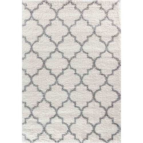 Marrakesh Large Washable Grey Rugs for Living Room Abaseen