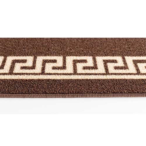 Havana Brown Indoor Kitchen Mats Gel Back Washable Abaseen