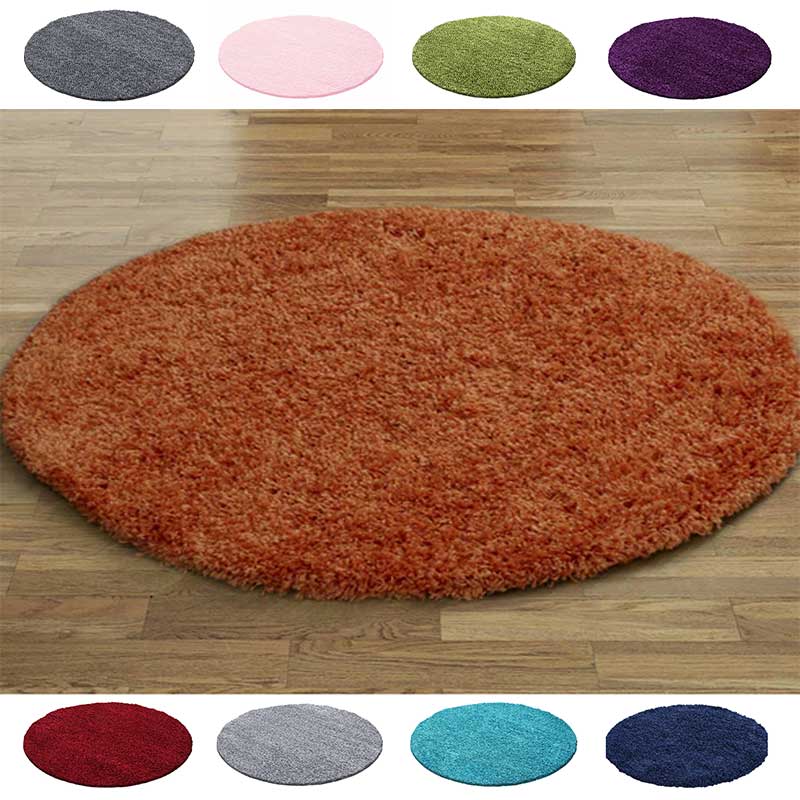 Tan Circle Round Rugs