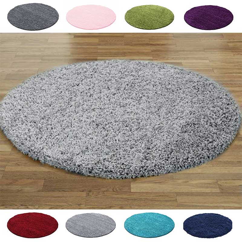 Sky LightBlue Round Rugs