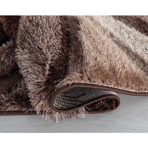 Abaseen California Brown Runner Rugs Machine Washable Rugs UK