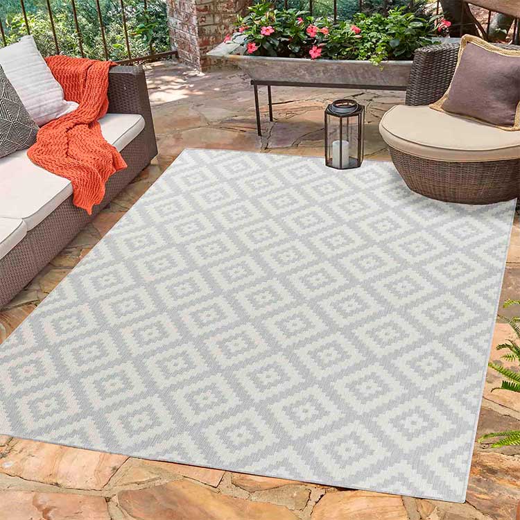 Sky Grey Rugs For Living Room By Abaseen