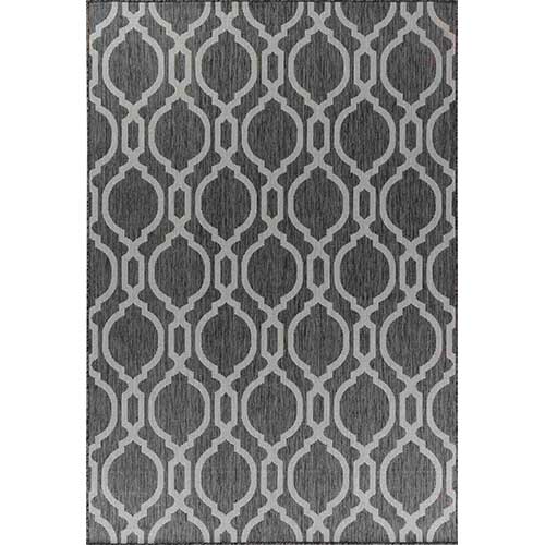 Glovelsupplies Sky Trellis Grey Indoor / Outdoor Rugs