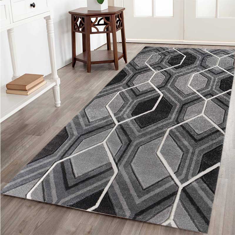 Glovelsupplies Valencia Hexagon Runner Rugs