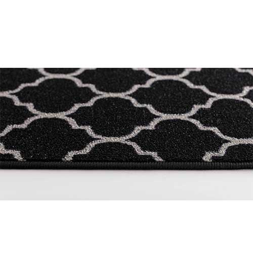 Abaseen Black Door Mat Indoor - Nonslip ( 5mm )