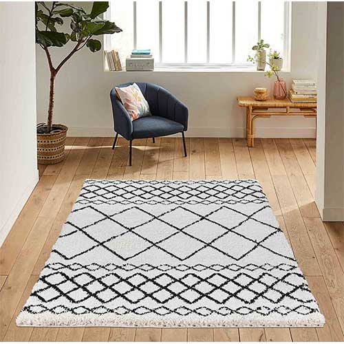 Abaseen Marrakesh Shaggy Rug Extra Large Rugs For Sale